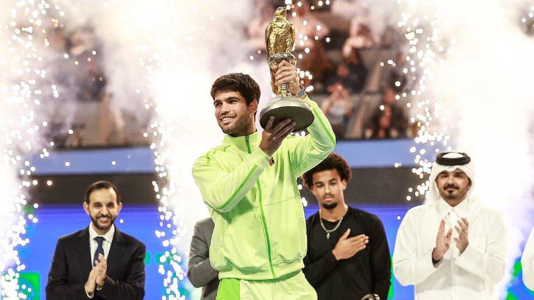 Carlos Alcaraz conquista en Doha el 26º título de su carrera deportiva.