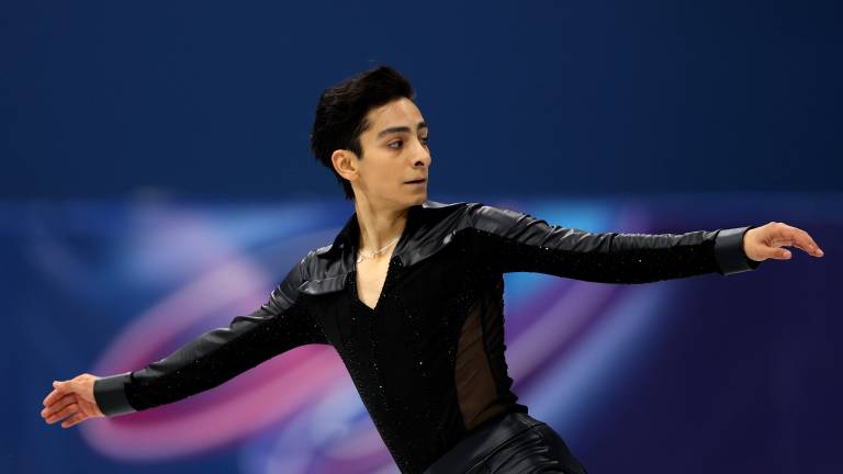 Tras su presentación en la final del programa libre de patinaje artístico en los Juegos Olímpicos de Invierno Milano-Cortina 2026, Donovan Carrillo se mostró feliz y satisfecho.