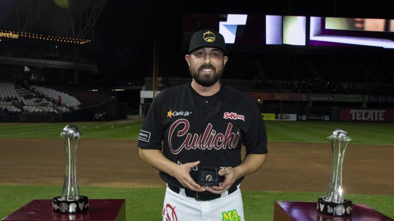 Tomateros de Culiacán reciben sus anillos de campeones de la Liga Mexicana del Pacífico