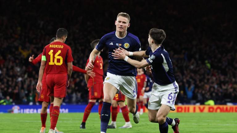 Escocia se quedó con los tres puntos ante España, en las eliminatorias de la Euro.