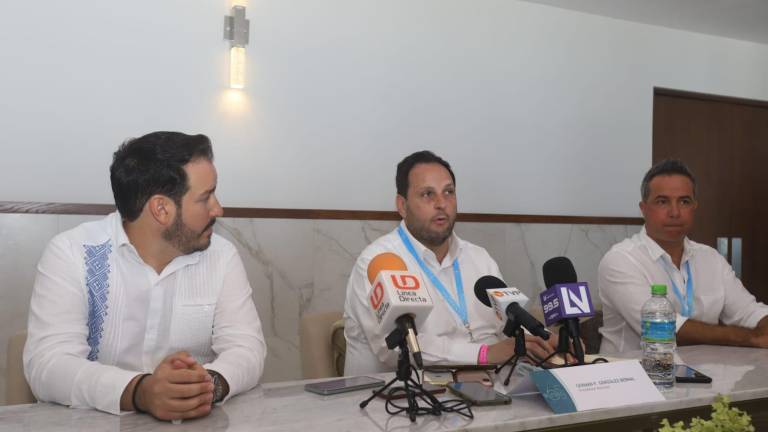 Germán González Bernal, presidente nacional de Canirac, agradeció a los anfitriones de Mazatlán y de Sinaloa.