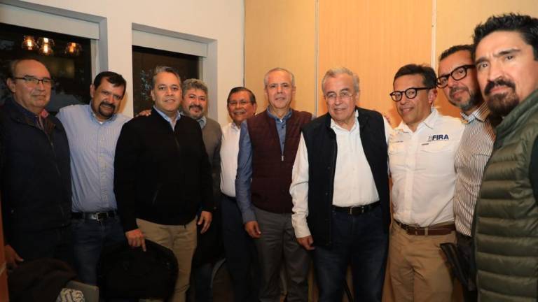 Funcionarios de Sinaloa y de FIRA establecen acuerdo para apoyos a productores agrícolas.