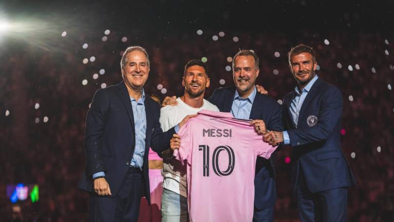Messi fue presentado como jugador del Inter de Miami