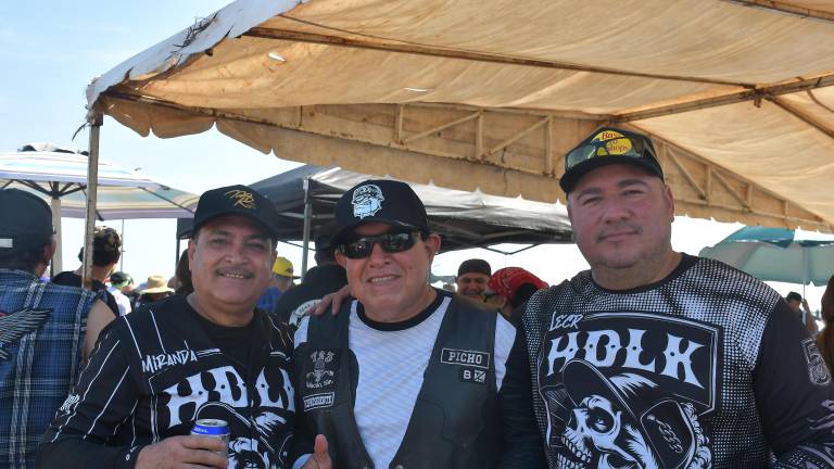 Carlos Miranda, Jorge Rodríguez y Luis Cota.