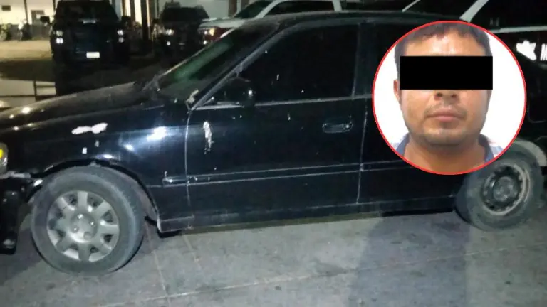 Policías detuvieron a conductor en Los Mochis por vehículo con reporte de robo activo desde 2009.