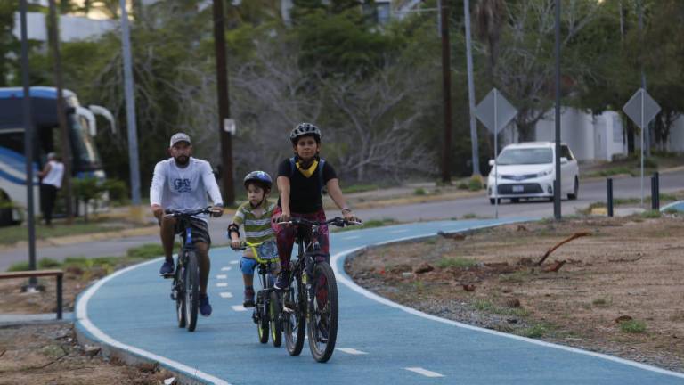 ¡A pedalear, se ha dicho! inauguran la ciclovía de la Avenida Sábalo-Cerritos en el Nuevo Mazatlán