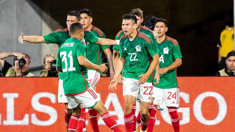 ‘Chucky’ Lozano se motiva tras anotar el gol del triunfo ante Perú