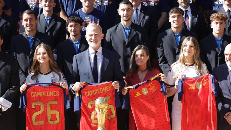 El rey Felipe VI felicitó a la Selección de España por su segunda corona de la Copa del Mundo.