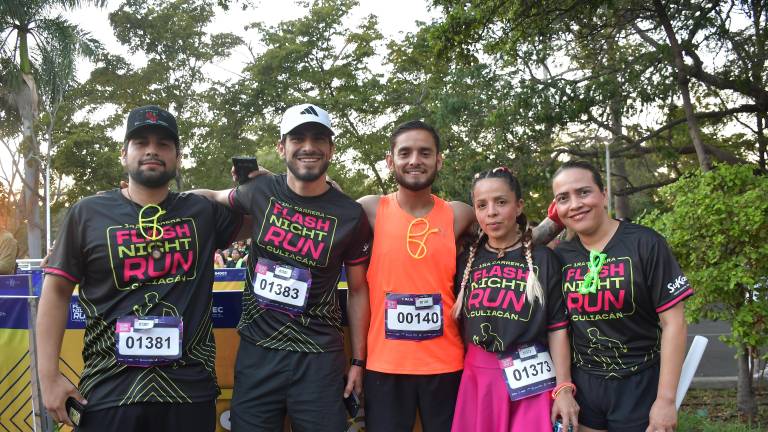 Brayan Rodríguez, Elihu Avilés, Aytor Cuén, Michelle Ramos y Gianinna Becerra.