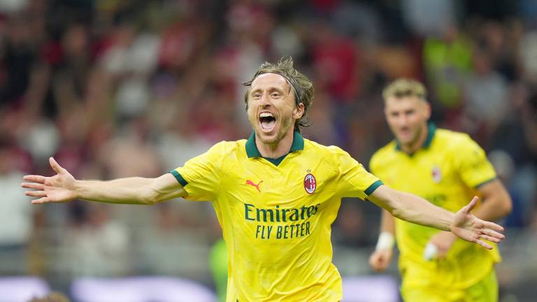 Luka Modric llevó al Milan al triunfo por la mínima ante el Bolonia.
