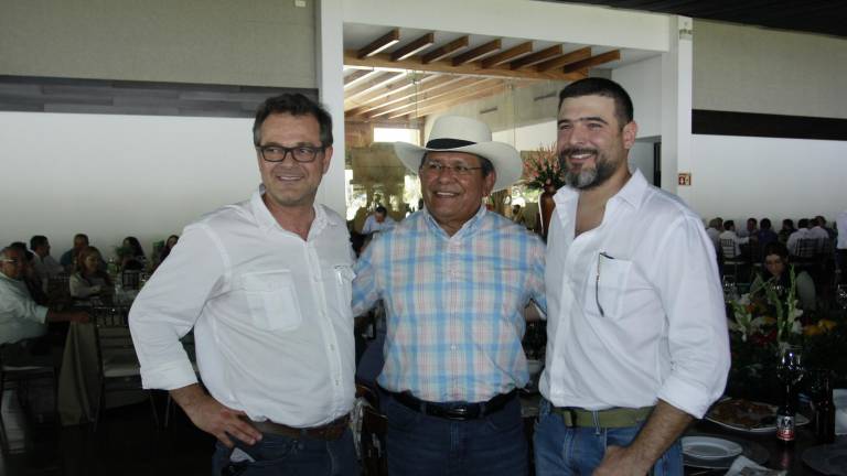 Enrique Rodarte, Jaime Montes y Enrique Riveros.