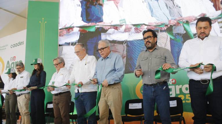 Inauguración en Culiacán de la Expo Agro Sinaloa 2025, la edición 33 de este encuentro.