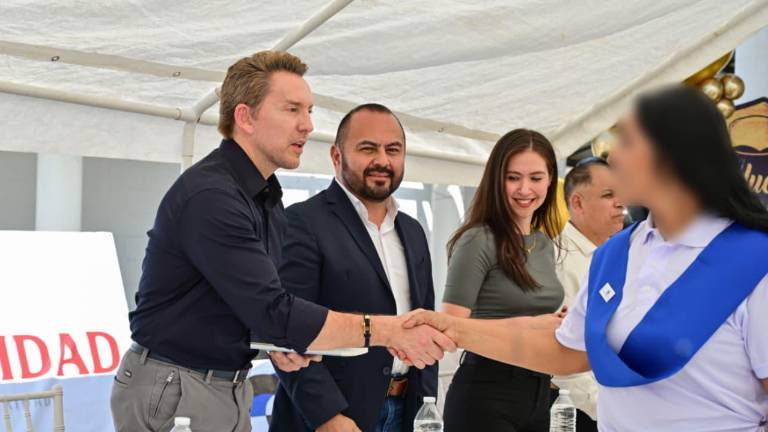 Las mujeres recibieron un reconocimiento por parte de las autoridades.