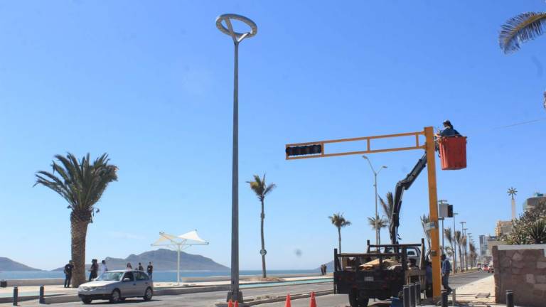 ‘Pamela’ apagó al 50% de los semáforos y luminarias en Mazatlán