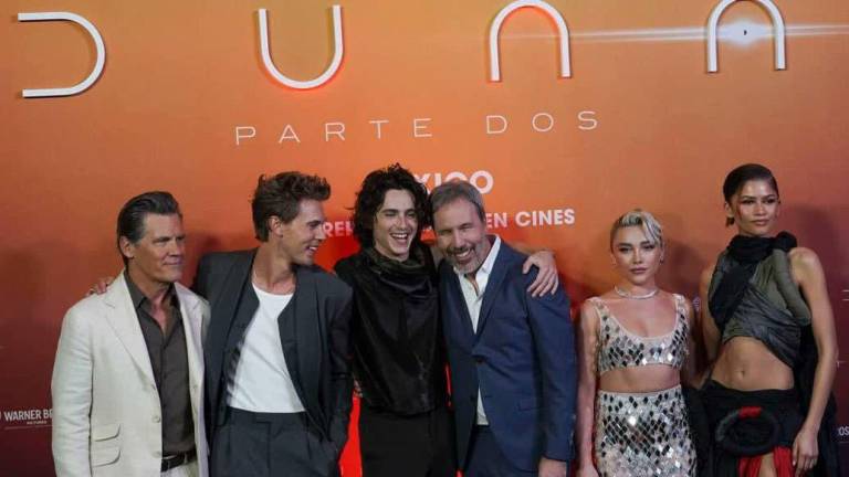 Elenco de Dune se presenta en México en un evento especial.