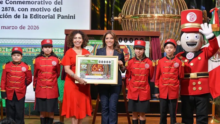 Lotería Nacional celebra con Sorteo Superior 65 años de Editorial Panini, ícono mundial de colecciones