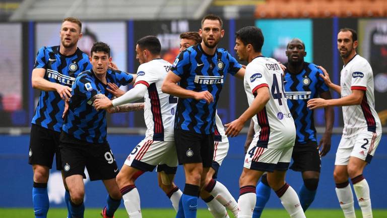 Inter ligó su triunfo 11 en la Serie A de Italia.