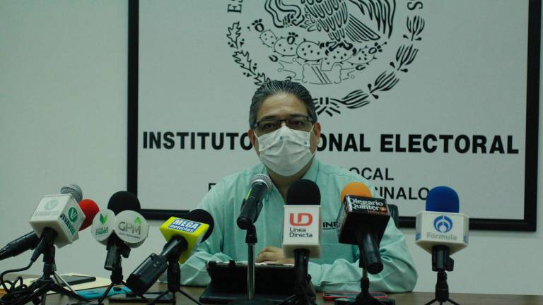 Jorge Luis Ruelas Miranda, vocal ejecutivo del INE en Sinaloa.