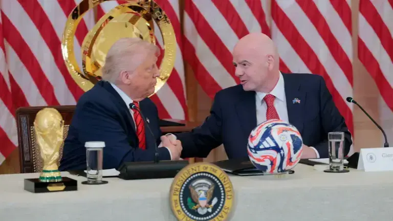 Donald Trump rompe el silencio sobre FIFA Forward Enterprise y niega contacto con Infantino.
