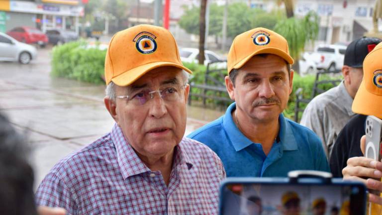 Suspenden labores en Gobierno de Sinaloa este lunes por la tormenta