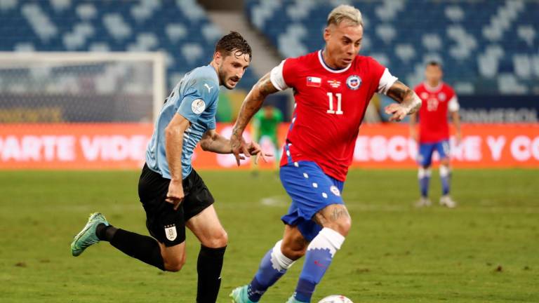 Uruguay y Chile se reparten unidades en la Copa América