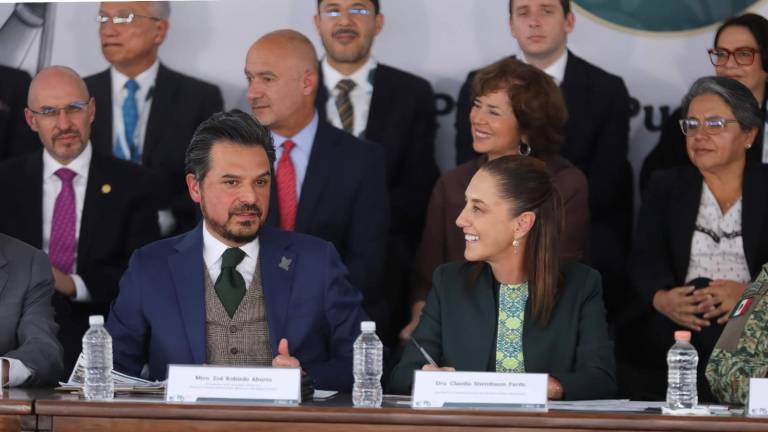 La Presidenta Claudia Sheinbaum y Zoé Robledo encabezaron en Puebla la Asamblea General Ordinaria del IMSS.