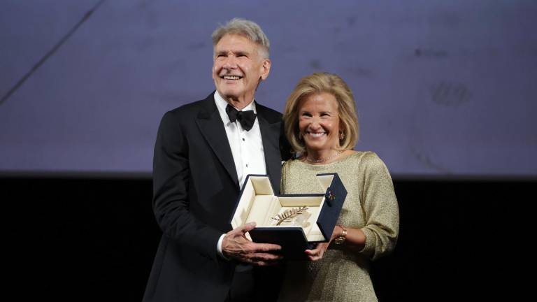 Harrison Ford es homenajeado en Cannes.