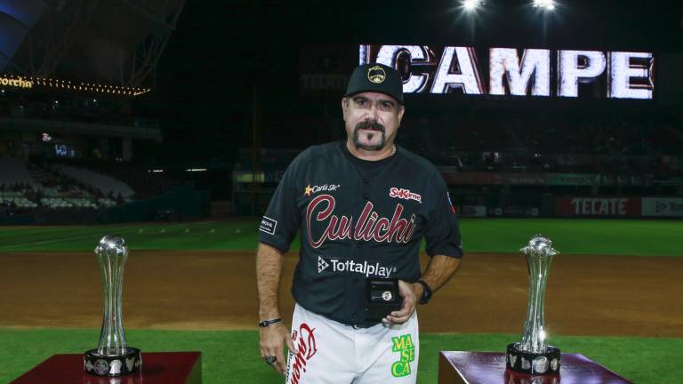 Tomateros de Culiacán reciben sus anillos de campeones de la Liga Mexicana del Pacífico