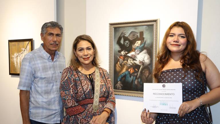 Cristóbal Vázquez, Silvia Michel y Claudia Silvana Vázquez.