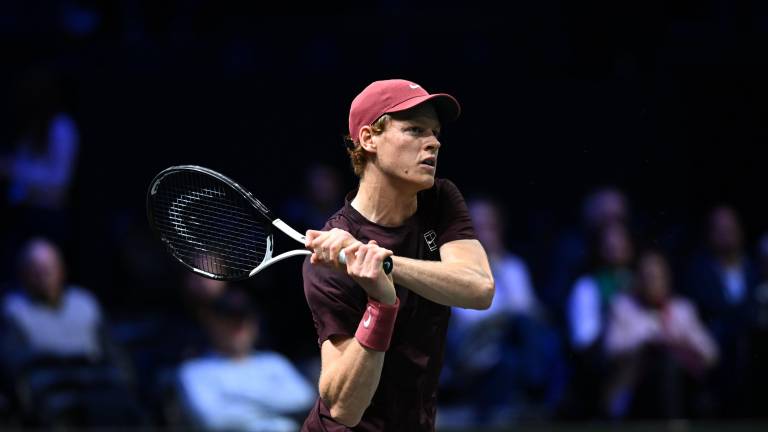 Jannik Sinner busca esta semana su primer título del Rolex París Masters.