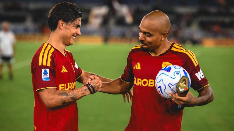 Dybala y Malen fueron las figuras en el triunfo de la Roma.