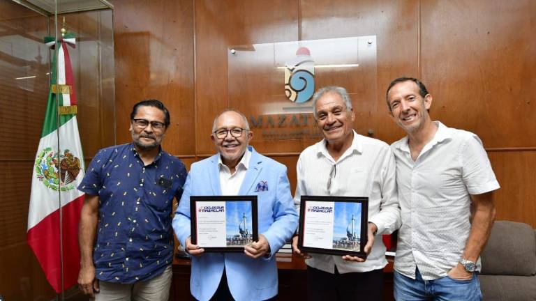 El Ciclotour de Mazatlán 2021 fue anunciado tras una reunión con el Alcalde Luis Guillermo Benítez Torres.