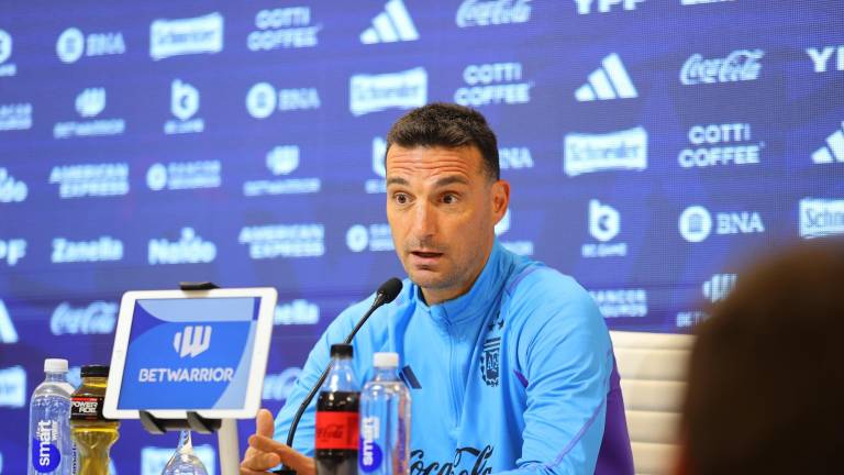 Lionel Scaloni, DT de Argentina.