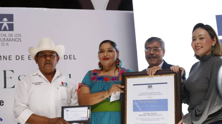 El galardón reconoce la trayectoria y la lucha ejemplar del colectivo en defensa de los derechos de los pueblos originarios de Sinaloa.