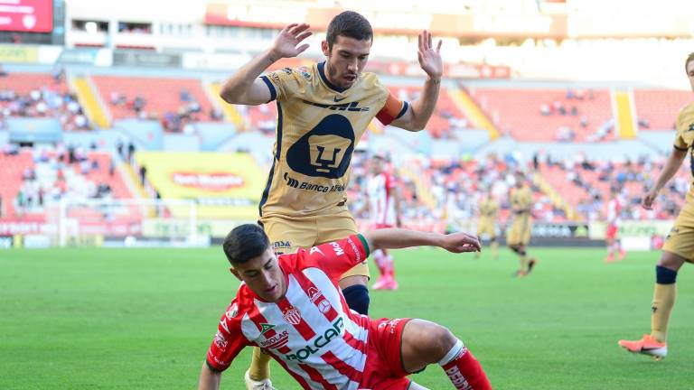 Juan Pablo Vigón sacó zapatazo para el gol del triunfo y Pumas apunta al Repechaje.