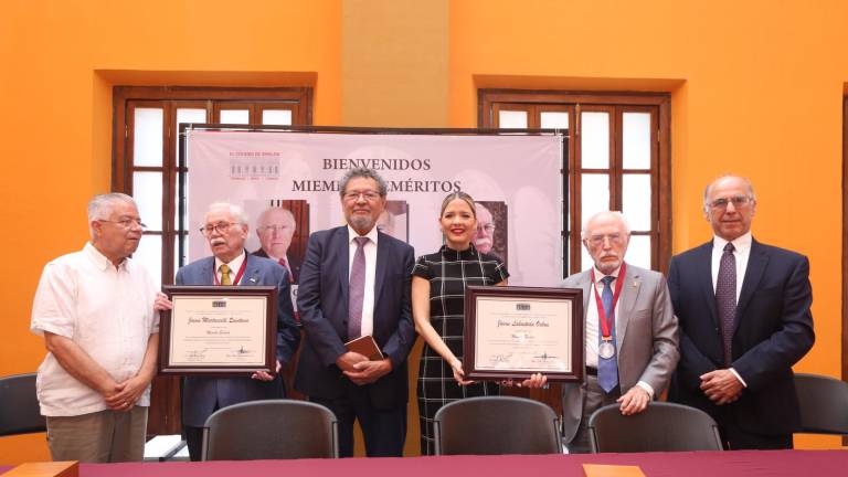 Reconoce El Colegio de Sinaloa a Miembros Eméritos