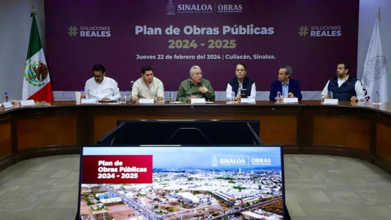 El Gobierno de Sinaloa presentó su plan de obras 2024-2025 que se implementará en toda la entidad.
