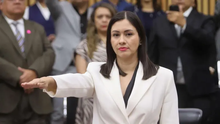 Blanca Yassahara Cruz García, consejera presidenta provisional del INE.