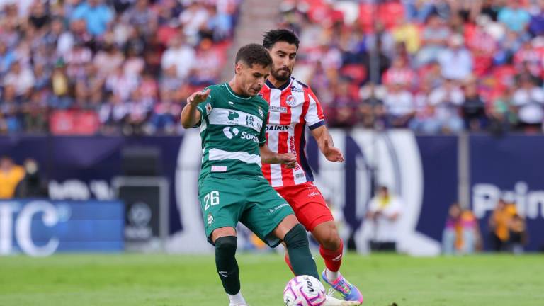 Santos se impone 2-1 a San Luis.