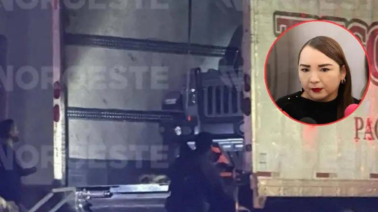 La FGE confirmó que la Jeep localizada en un camión de paquetería tenía reporte de robo.