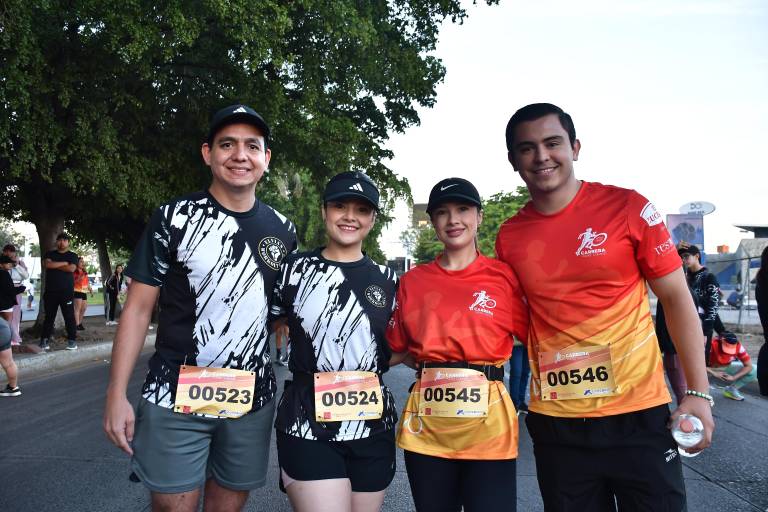 Festejan corriendo los 50 años de Mueblerías Valdez Baluarte