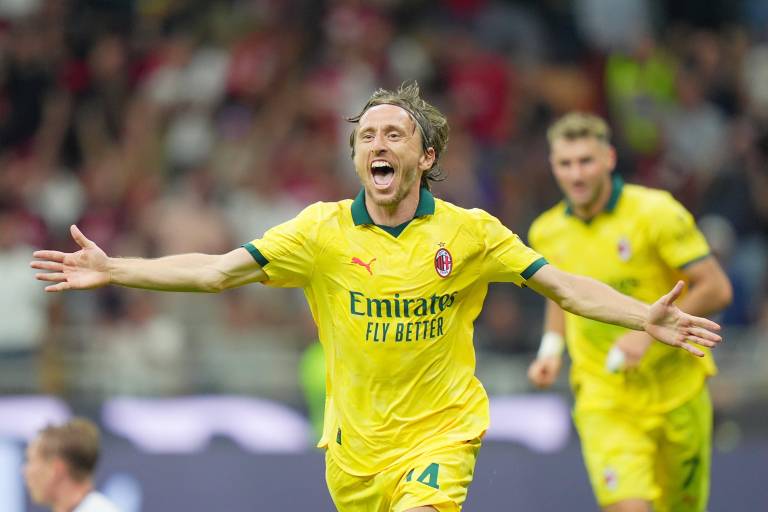 Modric anota y le da los tres puntos al AC Milan