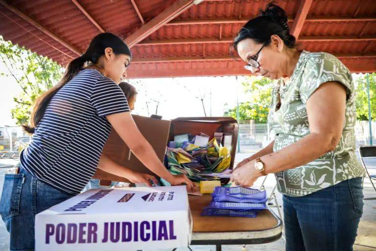 Sinaloa queda por debajo de la media nacional de participación en elección judicial
