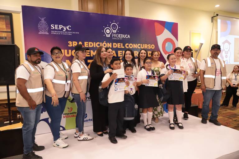 Crean y aprenden niños de primarias en el Concurso ‘Juguemos a Emprender’