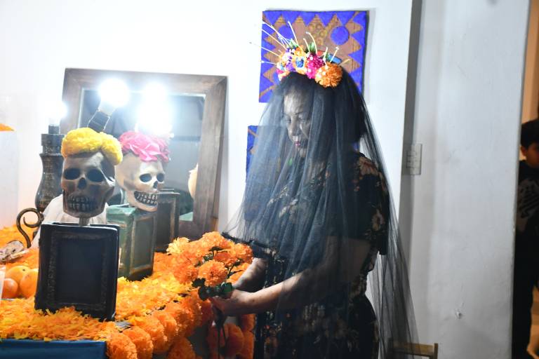 Brindan homenaje a los fieles difuntos en la exposición ‘Una Fiesta Viva de México’