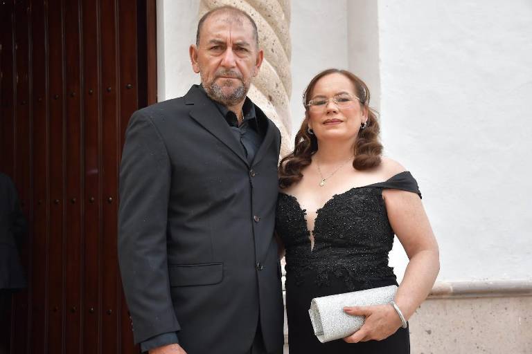Sofía Castañeda y Juan Pablo Pérez, ya son marido y mujer