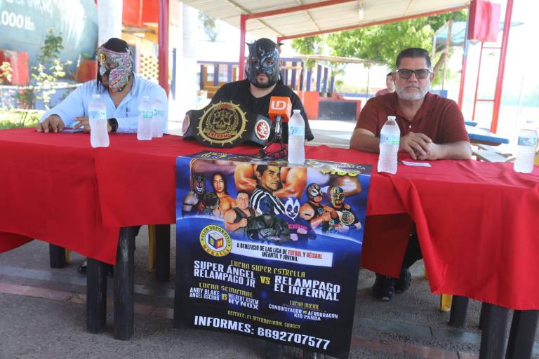 Recaudarán fondos para beisbol y futbol infantil de Club Muralla con función de lucha