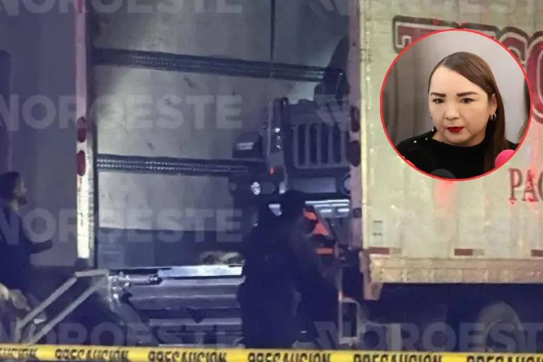 Confirman que Jeep hallada en camión de paquetería tenía reporte de robo reciente en Culiacán