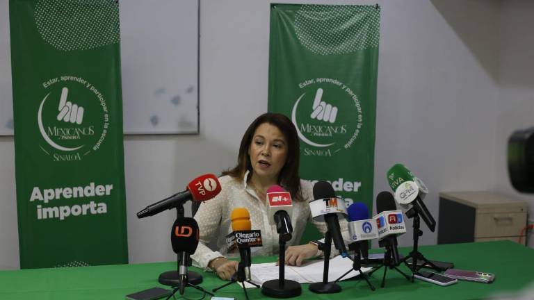 Nuria Alejandra González Elizalde, presidenta de la organización Mexicanos Primero Sinaloa.