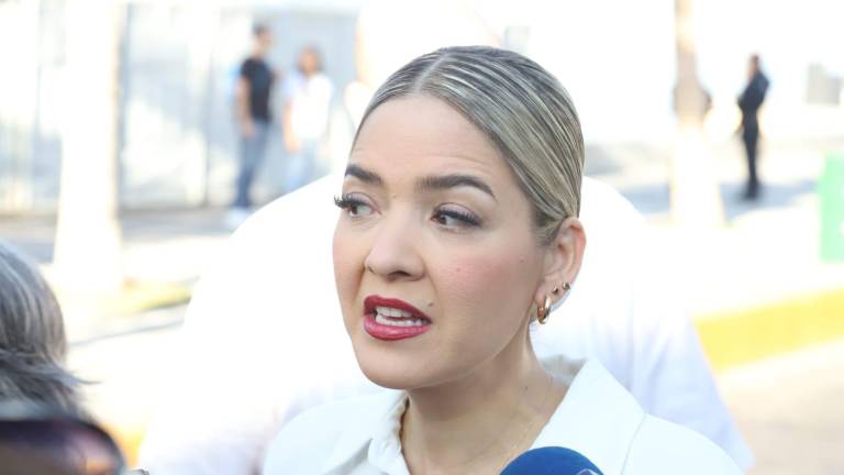 La Alcaldesa de Mazatlán Estrella Palacios Domínguez habla de la seguridad y el hecho violento registrado el jueves.